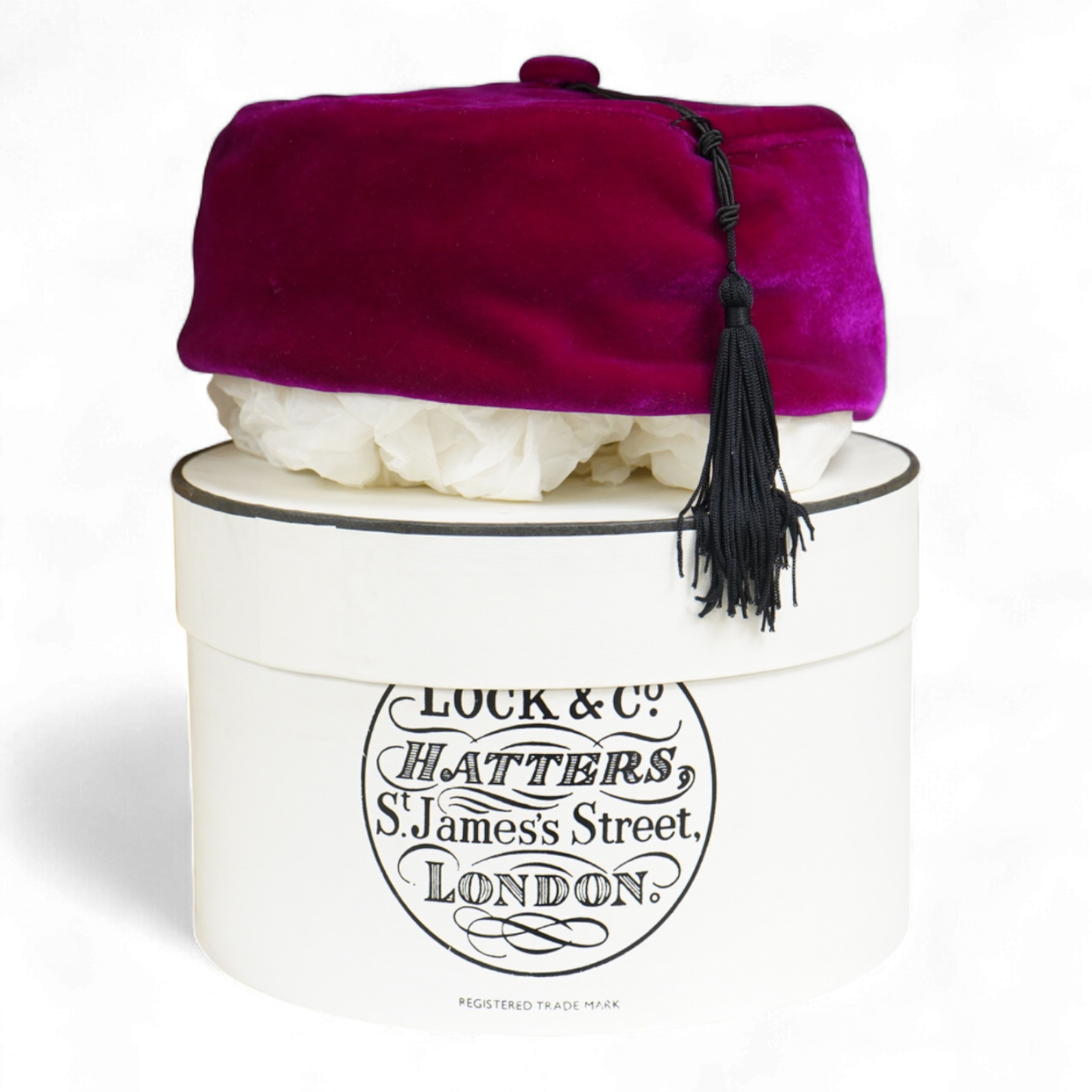 A Lock & Co. boxed ‘sleeping hat’